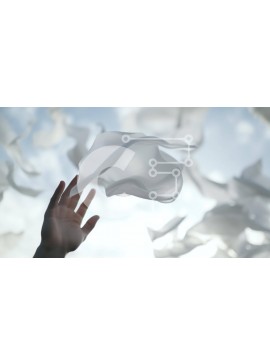 Intra Συλλεκτικό Ξύλινο Παζλ Plywood  4mm - Απλώστε το χέρι με αιωρούμενα κομμάτια χαρτιού Σε Ξύλινο Κουτί - Διαστάσεις Puzzle: 10x10 cm – 25 κομμάτια