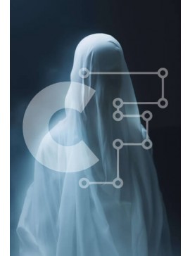 Intra Συλλεκτικό Ξύλινο Παζλ Plywood  4mm - Αιθέρια Φιγούρα με Πέπλο Σε Ξύλινο Κουτί - Διαστάσεις Puzzle: 10x10 cm – 25 κομμάτια