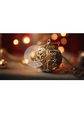 Intra Συλλεκτικό Ξύλινο Παζλ Plywood  4mm - Διακοσμητική διακοσμητική μπάλα με αλυσίδα στο τραπέζι Σε Ξύλινο Κουτί - Διαστάσεις Puzzle: 10x10 cm – 25 κομμάτια