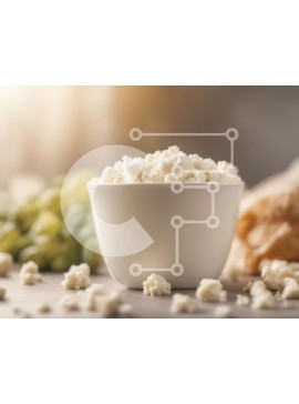 Σετ των 2 Intra Συλλεκτικό Ξύλινο Παζλ Plywood  4mm - Τυρί με σταφύλια και ψωμί σε σκοτεινή επιφάνεια Σε Ξύλινο Κουτί - Διαστάσεις: 10x10 cm – 25 κομμάτια