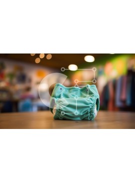 Intra Συλλεκτικό Ξύλινο Παζλ Plywood  4mm - Πράσινη υφασμάτινη πάνα σε ξύλινο τραπέζι Σε Ξύλινο Κουτί - Διαστάσεις Puzzle: 10x10 cm – 25 κομμάτια