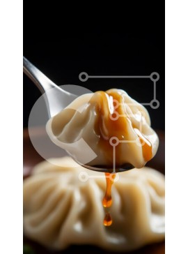 Intra Συλλεκτικό Ξύλινο Παζλ Plywood  4mm - Κουτάλι με ζυμαρικά με καραμέλα Σε Ξύλινο Κουτί - Διαστάσεις: 10x10 cm – 25 κομμάτια