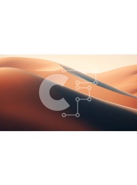 Intra Συλλεκτικό Ξύλινο Παζλ Plywood  4mm - Έρημο τοπίο με αμμόλοφους και αεροπλάνο Σε Ξύλινο Κουτί - Διαστάσεις: 10x10 cm – 25 κομμάτια