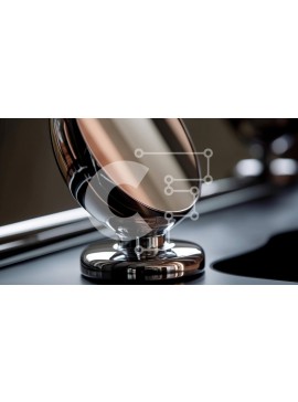 Intra Συλλεκτικό Ξύλινο Παζλ Plywood  4mm - Κομψή και μοντέρνα βρύση νιπτήρα μπάνιου με φινίρισμα χρωμίου Σε Ξύλινο Κουτί - Διαστάσεις Puzzle: 10x10 cm – 25 κομμάτια