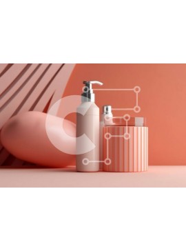 Intra Συλλεκτικό Ξύλινο Παζλ Plywood  4mm - Όμορφη εικόνα ενός ροζ και λευκού μπάνιου Σε Ξύλινο Κουτί - Διαστάσεις Puzzle: 10x10 cm – 25 κομμάτια