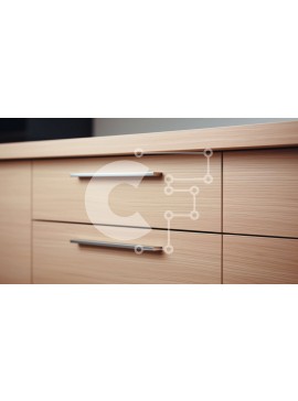 Intra Συλλεκτικό Ξύλινο Παζλ Plywood  4mm - Ξύλινο ντουλάπι με συρτάρια και πόρτα Σε Ξύλινο Κουτί - Διαστάσεις Puzzle: 10x10 cm – 25 κομμάτια