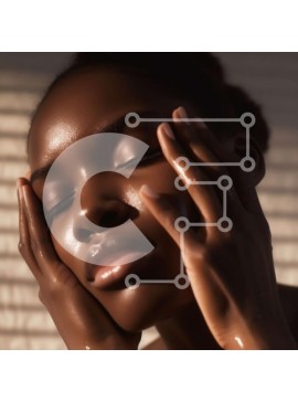 Σετ των 2 Intra Συλλεκτικό Ξύλινο Παζλ Plywood  4mm - Εκπληκτικό ασπρόμαυρο πορτρέτο μιας γυναίκας με μακριά μαλλιά Σε Ξύλινο Κουτί - Διαστάσεις: 10x10 cm – 25 κομμάτια