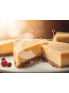 Σετ των 2 Intra Συλλεκτικό Ξύλινο Παζλ Plywood  4mm - Cheesecake με Cranberries Σε Ξύλινο Κουτί - Διαστάσεις: 10x10 cm – 25 κομμάτια