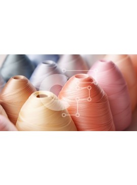 Intra Συλλεκτικό Ξύλινο Παζλ Plywood  4mm - Ομάδα πολύχρωμων καρούλια νήματος Σε Ξύλινο Κουτί - Διαστάσεις: 10x10 cm – 25 κομμάτια