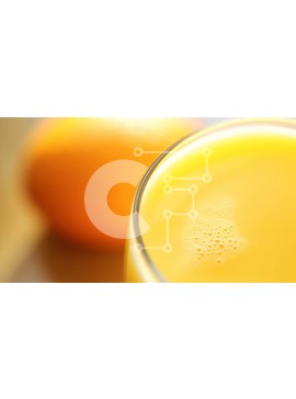 Σετ των 2 Intra Συλλεκτικό Ξύλινο Παζλ Plywood  4mm - Ποτήρι χυμό πορτοκαλιού σε ένα τραπέζι Σε Ξύλινο Κουτί - Διαστάσεις: 10x10 cm – 25 κομμάτια