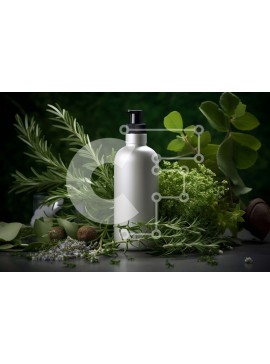 Σετ των 2 Intra Συλλεκτικό Ξύλινο Παζλ Plywood  4mm - Δροσιστικό βοτανικό νερό σε διαφανές πλαστικό μπουκάλι Σε Ξύλινο Κουτί - Διαστάσεις: 10x10 cm – 25 κομμάτια