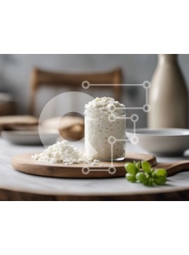 Σετ των 2 Intra Συλλεκτικό Ξύλινο Παζλ Plywood  4mm - Βάζο τυριού σε ξύλινο ξύλο κοπής με σταφύλια Σε Ξύλινο Κουτί - Διαστάσεις: 10x10 cm – 25 κομμάτια