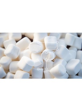 Σετ των 2 Intra Συλλεκτικό Ξύλινο Παζλ Plywood  4mm - Λευκά Marshmallows σε ένα πιάτο Σε Ξύλινο Κουτί - Διαστάσεις: 10x10 cm – 25 κομμάτια