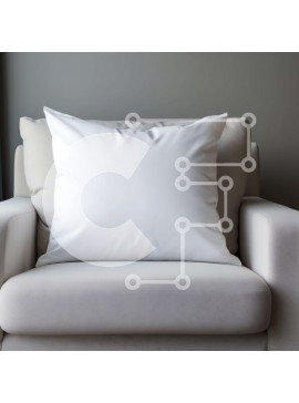 Intra Συλλεκτικό Ξύλινο Παζλ Plywood  4mm - Λευκό μαξιλάρι στον μπεζ καναπέ μπροστά από τον γκρίζο τοίχο Σε Ξύλινο Κουτί - Διαστάσεις Puzzle: 10x10 cm – 25 κομμάτια