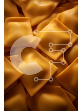 Σετ των 2 Intra Συλλεκτικό Ξύλινο Παζλ Plywood  4mm - Κοντινό πλάνο φρεσκοπαρασκευασμένων ζυμαρικών Σε Ξύλινο Κουτί - Διαστάσεις: 10x10 cm – 25 κομμάτια