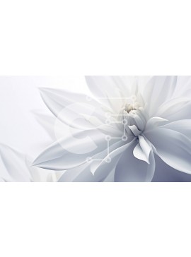 Intra Συλλεκτικό Ξύλινο Παζλ Plywood  4mm - Κοντινό πλάνο δύο λευκών λουλουδιών Σε Ξύλινο Κουτί - Διαστάσεις: 10x10 cm – 25 κομμάτια