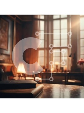 Intra Συλλεκτικό Ξύλινο Παζλ Plywood  4mm - Άνετη γωνιά ανάγνωσης με ανοιχτό βιβλίο, κηροπήγια και γάτα Σε Ξύλινο Κουτί - Διαστάσεις Puzzle: 10x10 cm – 25 κομμάτια