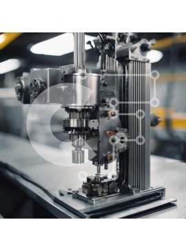 Intra Συλλεκτικό Ξύλινο Παζλ Plywood  4mm - Μηχανή Βιομηχανικής Κατασκευής με Μεταλλικά Μέρη Σε Ξύλινο Κουτί - Διαστάσεις Puzzle: 10x10 cm – 25 κομμάτια