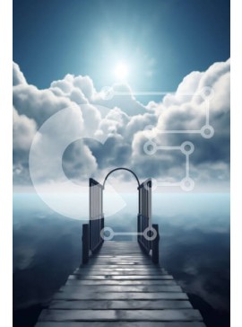 Σετ των 2 Intra Συλλεκτικό Ξύλινο Παζλ Plywood  4mm - Εκπληκτική εικόνα μιας ξύλινης προβλήτας σε μια όμορφη μέρα Σε Ξύλινο Κουτί - Διαστάσεις: 10x10 cm – 25 κομμάτια