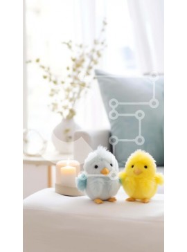 Intra Συλλεκτικό Ξύλινο Παζλ Plywood  4mm - Άνετο σαλόνι με γεμιστά κοτόπουλα και κεριά Σε Ξύλινο Κουτί - Διαστάσεις Puzzle: 10x10 cm – 25 κομμάτια