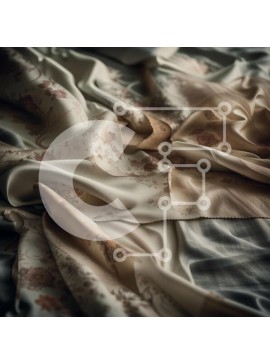 Intra Συλλεκτικό Ξύλινο Παζλ Plywood  4mm - Σοβαρό πορτρέτο γυναίκας με σγουρά καστανά μαλλιά Σε Ξύλινο Κουτί - Διαστάσεις Puzzle: 10x10 cm – 25 κομμάτια