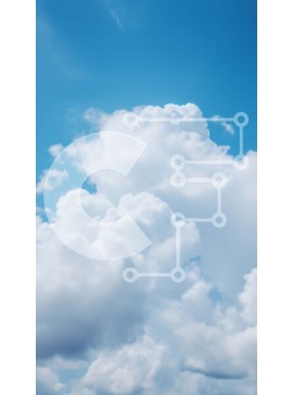 Intra Συλλεκτικό Ξύλινο Παζλ Plywood  4mm - Ομάδα ανθρώπων στο μπλε ουρανό με τα σύννεφα Σε Ξύλινο Κουτί - Διαστάσεις Puzzle: 10x10 cm – 25 κομμάτια