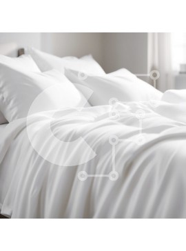 Intra Συλλεκτικό Ξύλινο Παζλ Plywood  4mm - Τακτοποιημένο κρεβάτι με λευκά σεντόνια και μαξιλάρια σε ένα καλά φωτισμένο δωμάτιο Σε Ξύλινο Κουτί - Διαστάσεις Puzzle: 10x10 cm – 25 κομμάτια