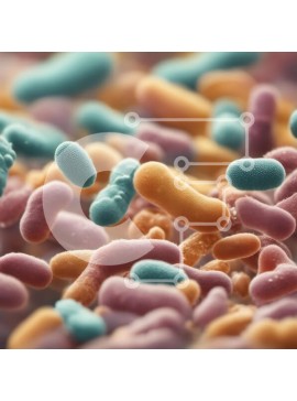 Intra Συλλεκτικό Ξύλινο Παζλ Plywood  4mm - Ομάδα βακτηρίων σε υγρό περιβάλλον Σε Ξύλινο Κουτί - Διαστάσεις Puzzle: 10x10 cm – 25 κομμάτια