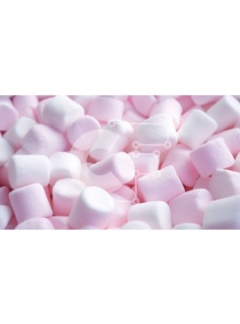 Σετ των 2 Intra Συλλεκτικό Ξύλινο Παζλ Plywood  4mm - Σωρός από ροζ και λευκά marshmallows Σε Ξύλινο Κουτί - Διαστάσεις: 10x10 cm – 25 κομμάτια