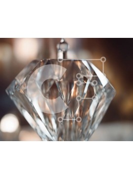 Intra Συλλεκτικό Ξύλινο Παζλ Plywood  4mm - Clear Glass Chandelier in a Room Σε Ξύλινο Κουτί - Διαστάσεις Puzzle: 10x10 cm – 25 κομμάτια