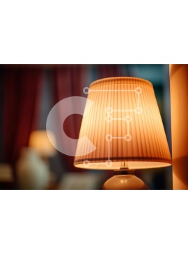 Intra Συλλεκτικό Ξύλινο Παζλ Plywood  4mm - Επιτραπέζιο Φωτιστικό με Λευκή Σκιά και Καφέ Βάση Σε Ξύλινο Κουτί - Διαστάσεις Puzzle: 10x10 cm – 25 κομμάτια