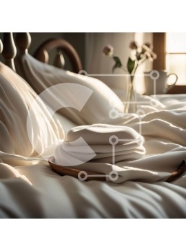 Intra Συλλεκτικό Ξύλινο Παζλ Plywood  4mm - Άνετο υπνοδωμάτιο με όμορφη φλοράλ διακόσμηση Σε Ξύλινο Κουτί - Διαστάσεις Puzzle: 10x10 cm – 25 κομμάτια