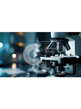 Intra Συλλεκτικό Ξύλινο Παζλ Plywood  4mm - Μικροσκόπιο και Εργαστηριακός Εξοπλισμός Επιστημονικής Έρευνας Σε Ξύλινο Κουτί - Διαστάσεις Puzzle: 10x10 cm – 25 κομμάτια