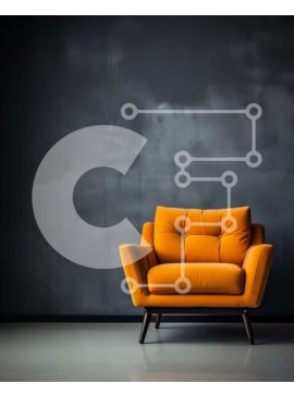 Intra Συλλεκτικό Ξύλινο Παζλ Plywood  4mm - Μοντέρνα μινιμαλιστική δερμάτινη πολυθρόνα Σε Ξύλινο Κουτί - Διαστάσεις Puzzle: 10x10 cm – 25 κομμάτια