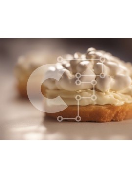 Σετ των 2 Intra Συλλεκτικό Ξύλινο Παζλ Plywood  4mm - Λαχταριστά γλυκά με σαντιγί και μαρέγκα Σε Ξύλινο Κουτί - Διαστάσεις: 10x10 cm – 25 κομμάτια