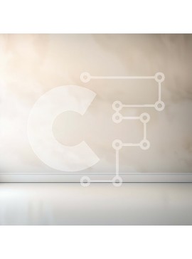 Intra Συλλεκτικό Ξύλινο Παζλ Plywood  4mm - Μινιμαλιστικό κενό λευκό δωμάτιο με μπεζ τοίχο και λευκό πάτωμα Σε Ξύλινο Κουτί - Διαστάσεις Puzzle: 10x10 cm – 25 κομμάτια