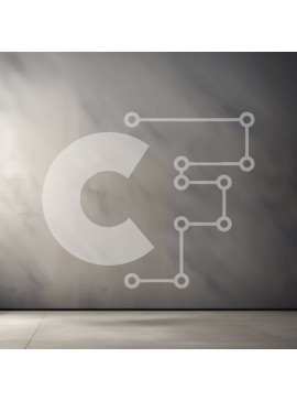 Intra Συλλεκτικό Ξύλινο Παζλ Plywood  4mm - Εγκαταλελειμμένο κενό δωμάτιο με ραγισμένο μαρμάρινο τοίχο Σε Ξύλινο Κουτί - Διαστάσεις Puzzle: 10x10 cm – 25 κομμάτια