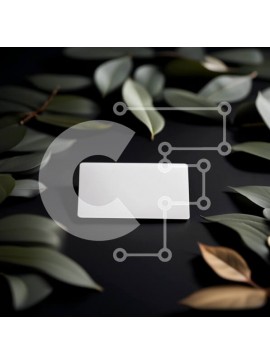 Intra Συλλεκτικό Ξύλινο Παζλ Plywood  4mm - Επαγγελματική επαγγελματική κάρτα σε φυσικό φόντο Σε Ξύλινο Κουτί - Διαστάσεις Puzzle: 10x10 cm – 25 κομμάτια