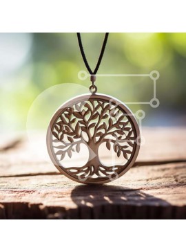 Intra Συλλεκτικό Ξύλινο Παζλ Plywood  4mm - Μενταγιόν σε σχήμα δέντρου για υγεία και ευεξία Σε Ξύλινο Κουτί - Διαστάσεις Puzzle: 10x10 cm – 25 κομμάτια