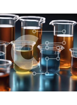 Intra Συλλεκτικό Ξύλινο Παζλ Plywood  4mm - Πολύχρωμα ποτήρια και δοκιμαστικοί σωλήνες για πειράματα Σε Ξύλινο Κουτί - Διαστάσεις Puzzle: 10x10 cm – 25 κομμάτια