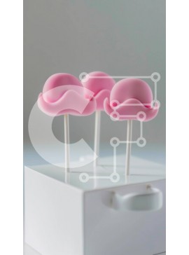 Intra Συλλεκτικό Ξύλινο Παζλ Plywood  4mm - Τούρτα σε σχήμα καπέλου καουμπόη σκάει σε λευκό κουτί Σε Ξύλινο Κουτί - Διαστάσεις: 10x10 cm – 25 κομμάτια