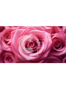 Intra Συλλεκτικό Ξύλινο Παζλ Plywood  4mm - Όμορφη κινηματογράφηση σε πρώτο πλάνο με ροζ τριαντάφυλλα σε ένα βάζο Σε Ξύλινο Κουτί - Διαστάσεις: 10x10 cm – 25 κομμάτια