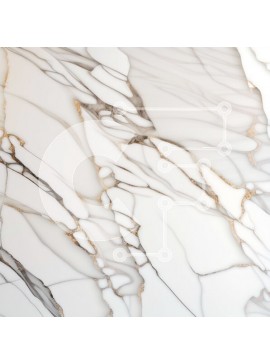 Intra Συλλεκτικό Ξύλινο Παζλ Plywood  4mm - Πανέμορφη κινηματογράφηση σε πρώτο πλάνο ενός λευκού μαρμάρινου τοίχου με χρυσές φλέβες Σε Ξύλινο Κουτί - Διαστάσεις Puzzle: 10x10 cm – 25 κομμάτια