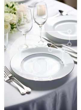 Σετ των 2 Intra Συλλεκτικό Ξύλινο Παζλ Plywood  4mm - Κομψό τραπεζάκι με ασημικά και λουλούδια Σε Ξύλινο Κουτί - Διαστάσεις: 10x10 cm – 25 κομμάτια