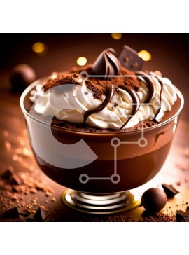 Σετ των 2 Intra Συλλεκτικό Ξύλινο Παζλ Plywood  4mm - Αφεθείτε στην κρεμώδη καλοσύνη ενός μιλκσέικ σοκολάτας με σαντιγί Σε Ξύλινο Κουτί - Διαστάσεις: 10x10 cm – 25 κομμάτια