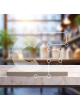 Intra Συλλεκτικό Ξύλινο Παζλ Plywood  4mm - Κενό σημειωματάριο σε ξύλινο τραπέζι στο γραφείο ή στο γραφείο Σε Ξύλινο Κουτί - Διαστάσεις Puzzle: 10x10 cm – 25 κομμάτια