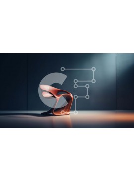 Intra Συλλεκτικό Ξύλινο Παζλ Plywood  4mm - Μοντέρνα καλλιτεχνική καρέκλα σε μινιμαλιστικό σκηνικό Σε Ξύλινο Κουτί - Διαστάσεις Puzzle: 10x10 cm – 25 κομμάτια