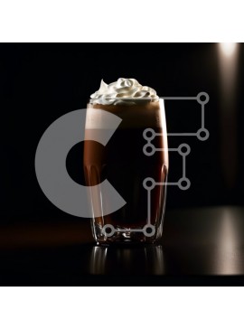 Σετ των 2 Intra Συλλεκτικό Ξύλινο Παζλ Plywood  4mm - Αφεθείτε στο τέλειο μιλκσέικ σοκολάτας με σαντιγί Σε Ξύλινο Κουτί - Διαστάσεις: 10x10 cm – 25 κομμάτια