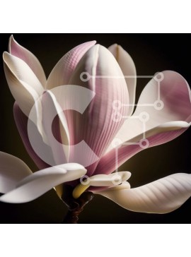 Intra Συλλεκτικό Ξύλινο Παζλ Plywood  4mm - Εκπληκτική εικόνα ενός ευαίσθητου λουλουδιού σε πλήρη άνθιση Σε Ξύλινο Κουτί - Διαστάσεις: 10x10 cm – 25 κομμάτια