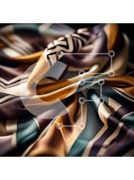 Σετ των 2 Intra Συλλεκτικό Ξύλινο Παζλ Plywood  4mm - Εκλεπτυσμένο και κομψό υφαντό ύφασμα με γεωμετρικά σχέδια Σε Ξύλινο Κουτί - Διαστάσεις: 10x10 cm – 25 κομμάτια